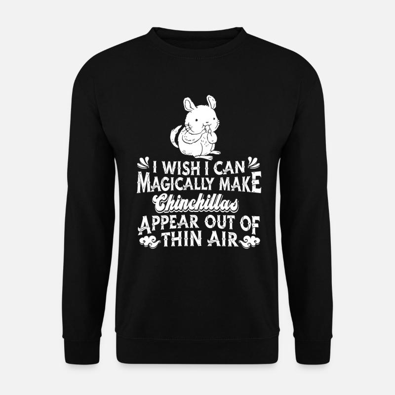 Chinchilla - Unisex Pullover - Schwarz