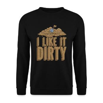 Prospecteur - Sweat-shirt Unisexe - noir - Devant - Alina (178cm) & Michal (187cm)