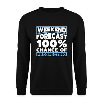 Prospecteur - Sweat-shirt Unisexe - noir - Devant - Alina (178cm) & Michal (187cm)