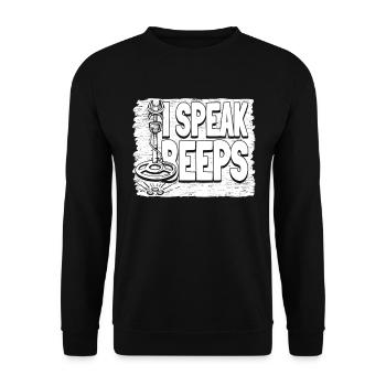 Prospecteur - Sweat-shirt Unisexe - noir - Devant - Alina (178cm) & Michal (187cm)