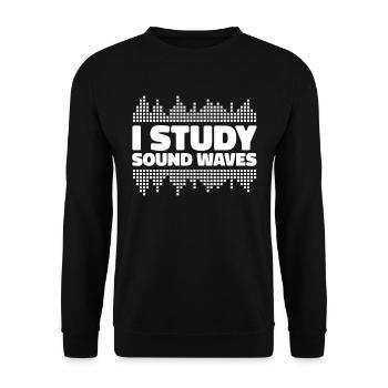 Physik Physiker - Unisex Pullover - Schwarz - Vorne - Alina (178cm) & Michal (187cm)
