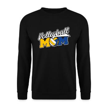 Volleyball Beach Volleyball - Unisex Sweatshirt - black - Front - Alina (178cm) & Michal (187cm)