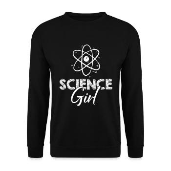 Biologiste scientifique en biologie - Sweat-shirt Unisexe - noir - Devant - Alina (178cm) & Michal (187cm)