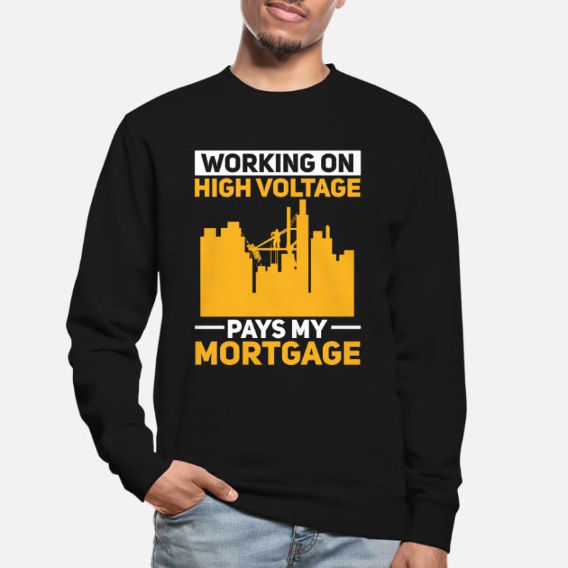 Electrician Electrical Engineer Electronics Technician Unisex Sweatshirt