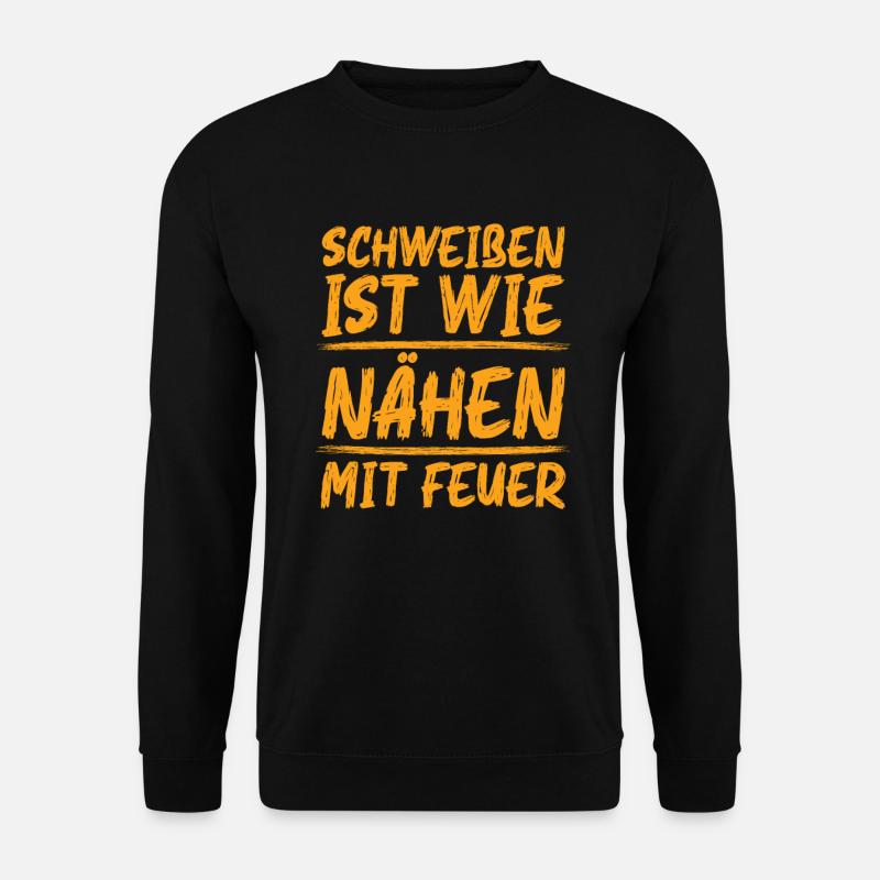 Schmied Schlosser Metallbauer Eisen - Unisex Pullover - Schwarz