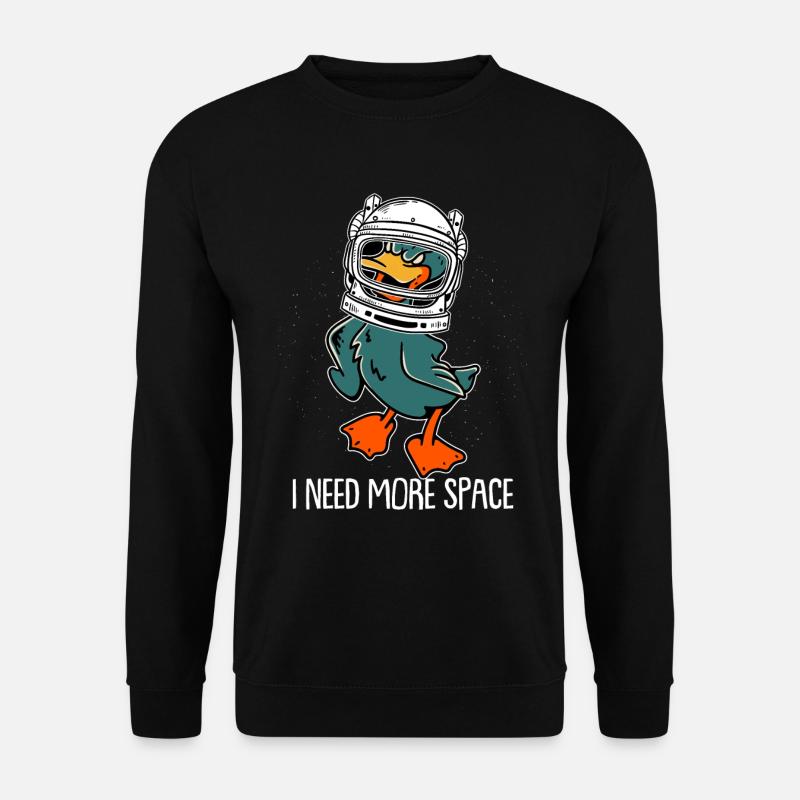 Ente - Unisex Pullover - Schwarz