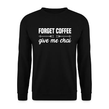 Chai-tee-latte - Unisex Sweatshirt - black - Front - Alina (178cm) & Michal (187cm)