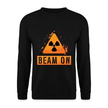 Rayonnement de radiologue sur Rad Tech Radiologie Radiographie - Sweat-shirt Unisexe - noir - Devant - Alina (178cm) & Michal (187cm)