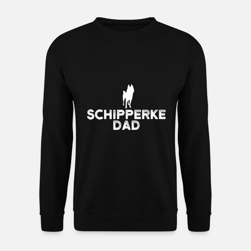 Schipperke Papa - Unisex Sweatshirt - black