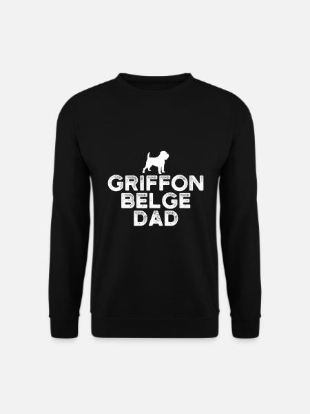 Griffon Belge Papa - Unisex Sweatshirt - black