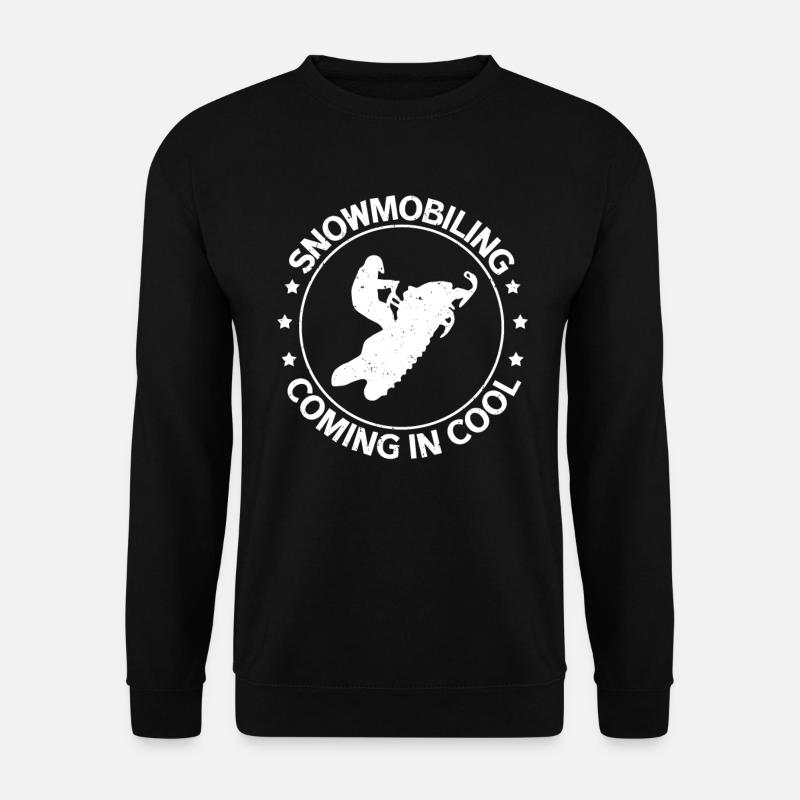 Snowmobile Snowmobiler Snowmobile Gift - Unisex Sweatshirt - black