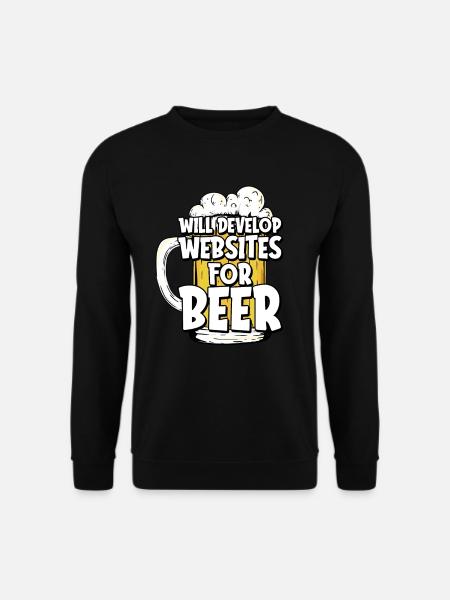 Web Entwickler Webdeveloper Web-Entwickler - Unisex Pullover - Schwarz