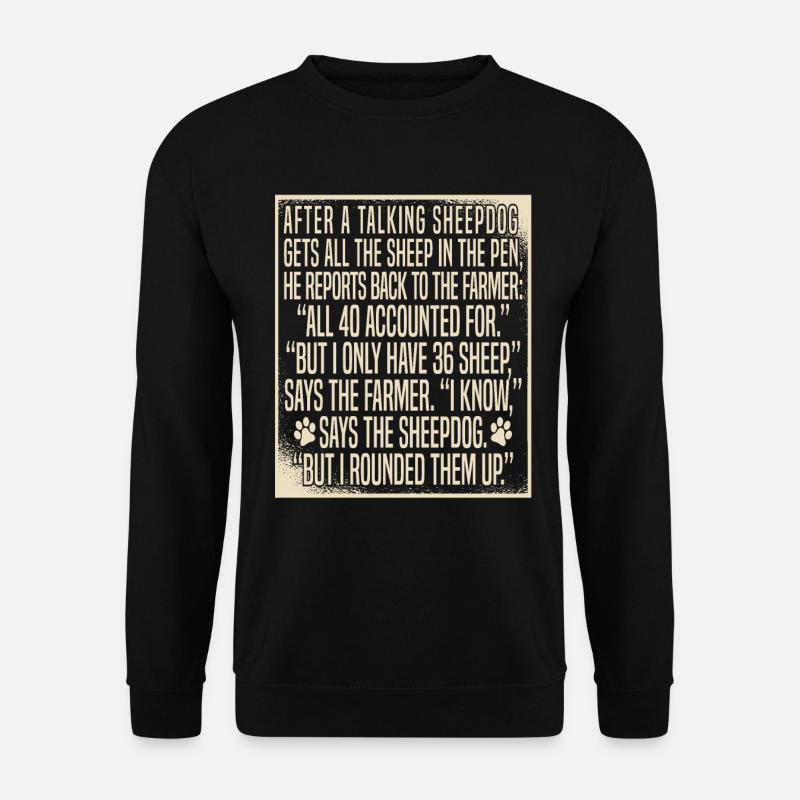 Hundetrainer Hundetrainer - Unisex Pullover - Schwarz