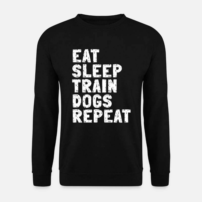 Hundetrainer Hundetrainer - Unisex Pullover - Schwarz