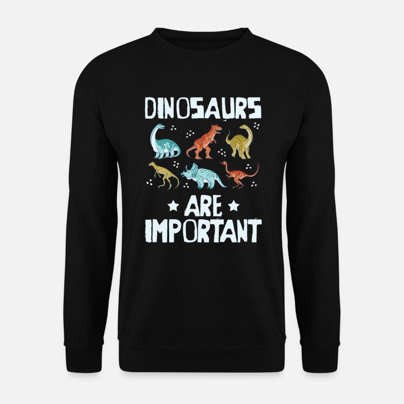 Dinosaur - Unisex Sweatshirt - black