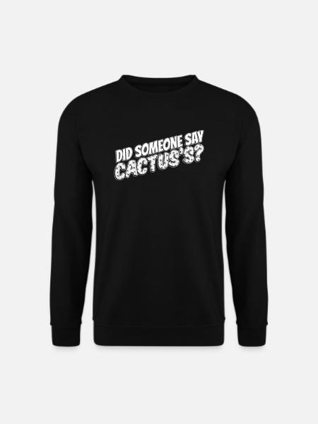 Cactus Garden Fun - Unisex Sweatshirt - black