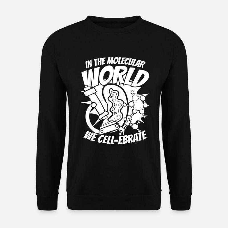 Biology Biologist Molecular biologist - Unisex Sweatshirt - black
