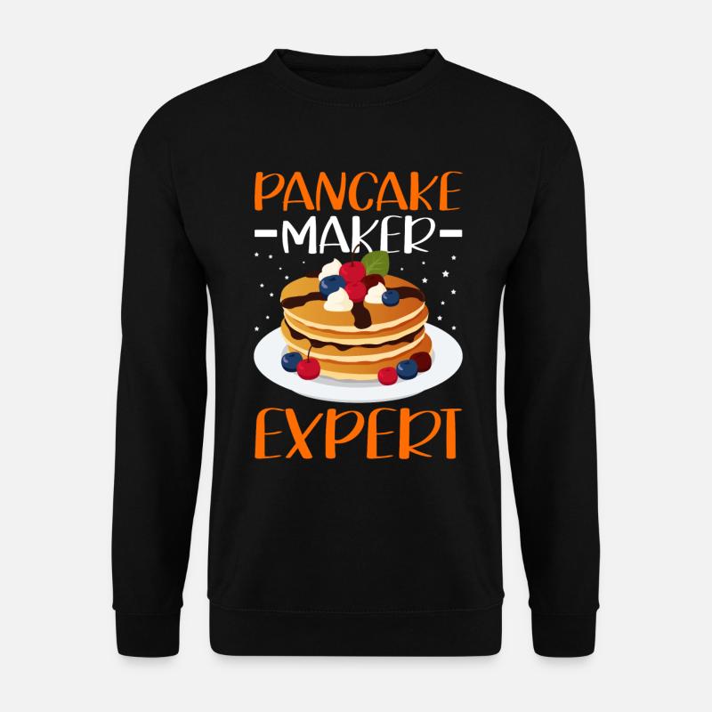 Pancakes Pancake Pancake Gift - Unisex Sweatshirt - black