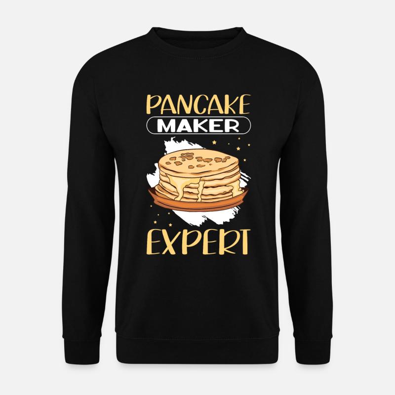 Pancakes | Pancake Pancake Gift - Unisex Sweatshirt - black