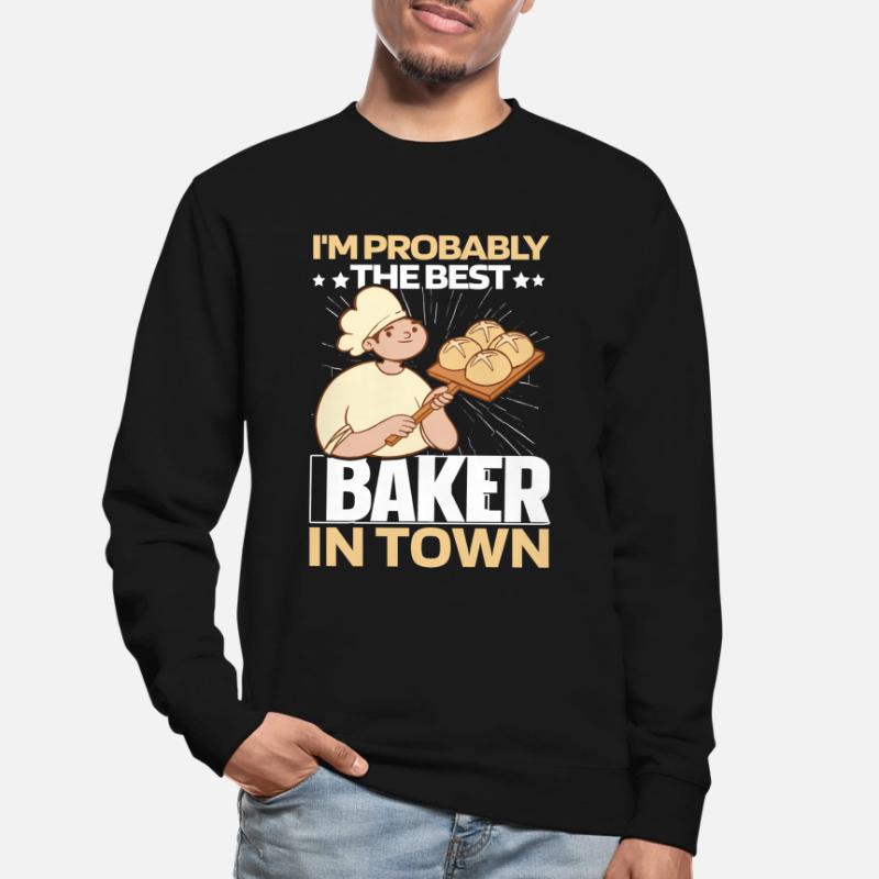 Baking Baker Bakery Sweat-shirt Unisexe