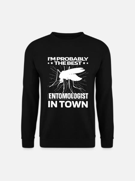 Entomologie Entomologe Insekt Moskito - Unisex Pullover - Schwarz