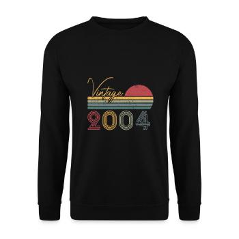 2004 Limited Edition - Unisex Sweatshirt - black - Front - Alina (178cm) & Michal (187cm)