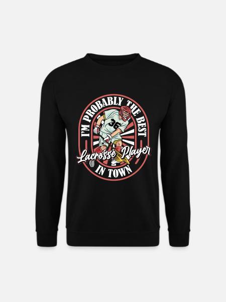 Lacrosse Funny - Unisex Sweatshirt - black