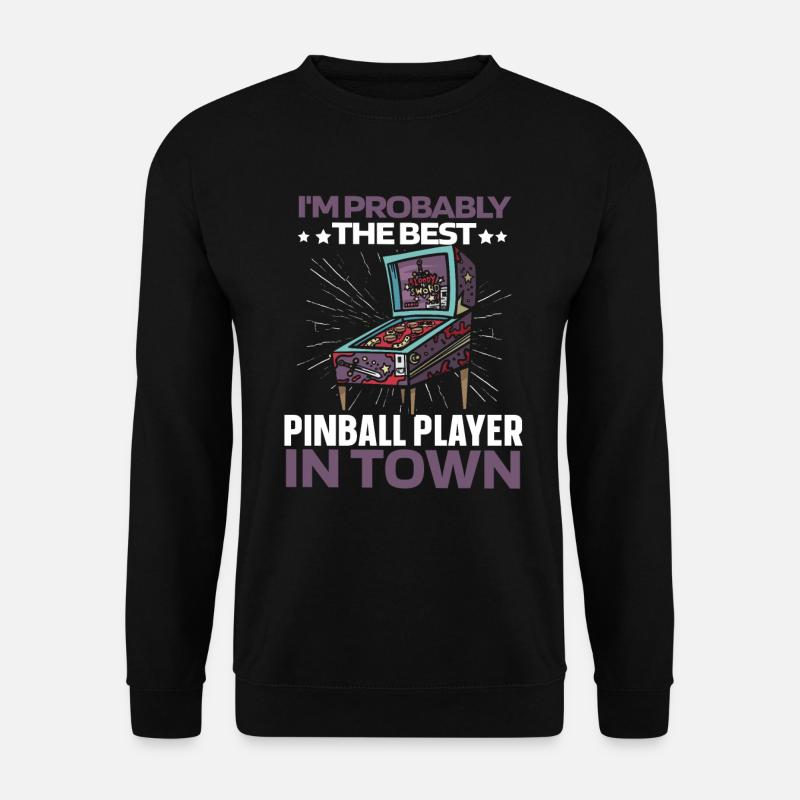Pinball Arcade Machine - Unisex Sweatshirt - black