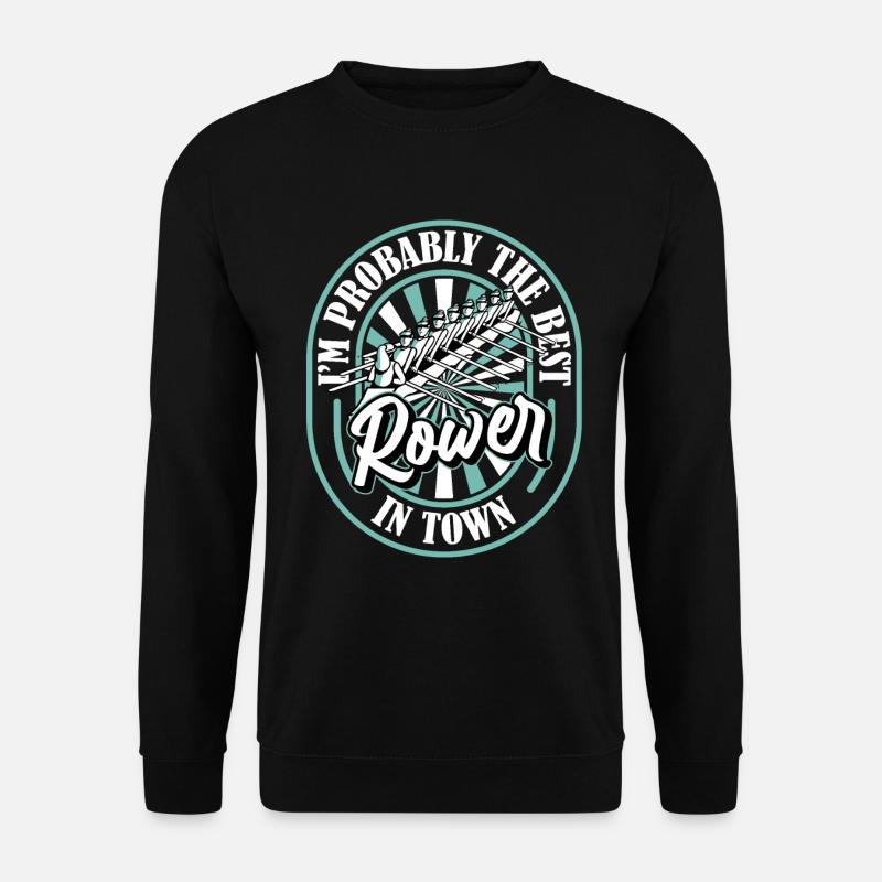 Rameurs rameurs drôles - Sweat-shirt Unisexe - noir