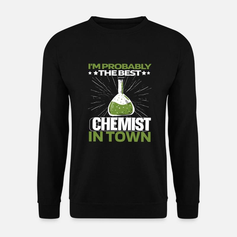 Chimiste Chimie Drôle - Sweat-shirt Unisexe - noir