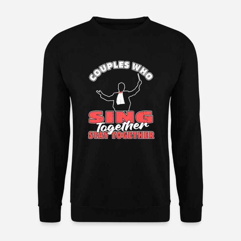 Choirmaster couple - Unisex Sweatshirt - black