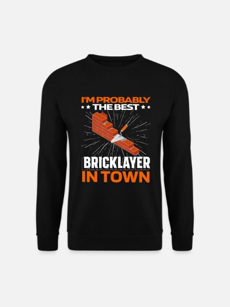 Masonry brick - Unisex Sweatshirt - black