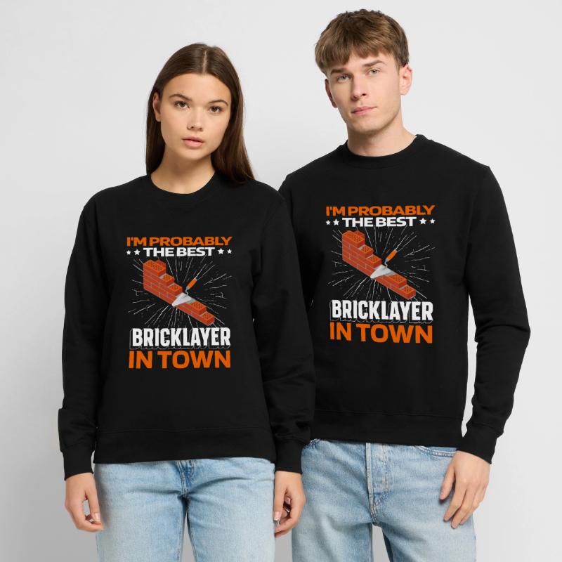 Brique de maçonnerie Sweat-shirt Unisexe