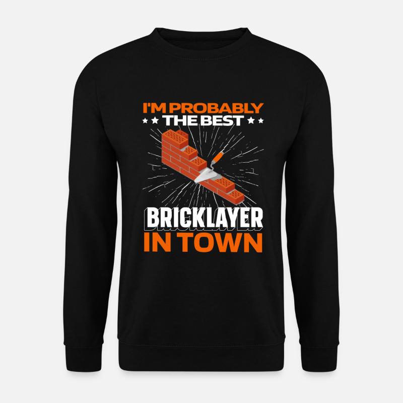 Masonry brick - Unisex Sweatshirt - black