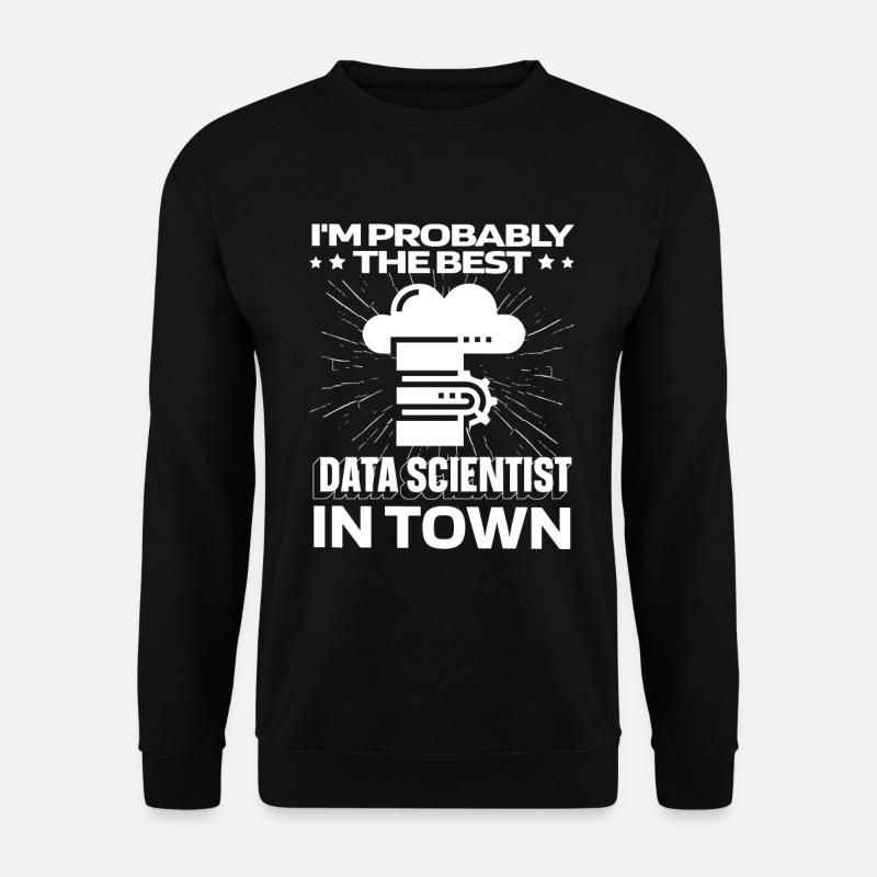 Data Science Data Analyst Server - Unisex Sweatshirt - black