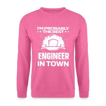 Ingenieur Helm - Unisex Pullover - Pink - Vorne