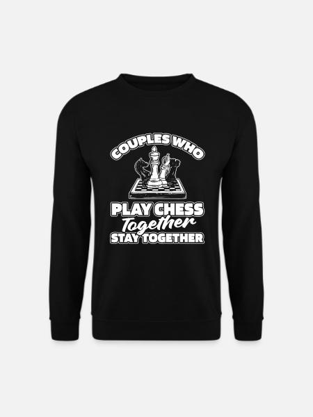 Chess Pair - Unisex Sweatshirt - black