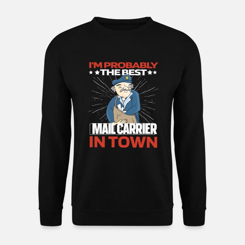 Postman Postman Lustig - Unisex Sweatshirt - black