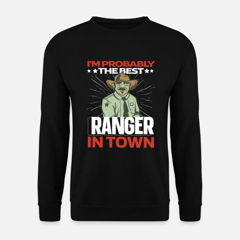 Forester Lustig - Unisex Sweatshirt - black