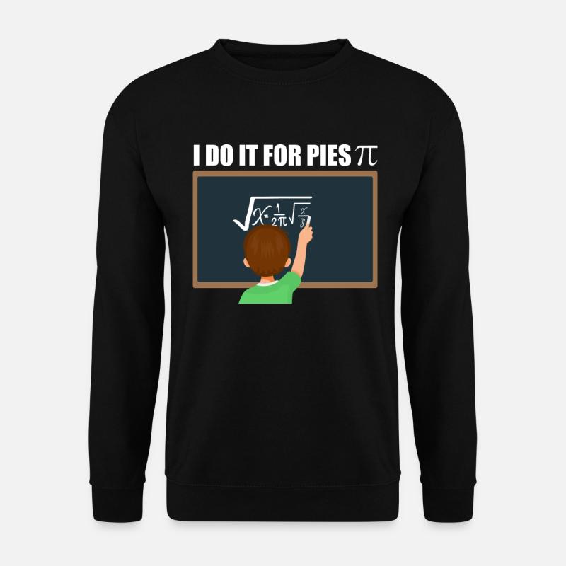 Math Calculus Pi - Unisex Sweatshirt - black