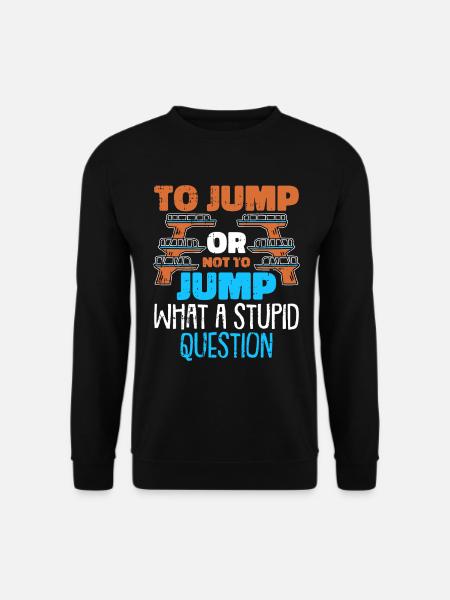 Diving Diver Humor - Unisex Sweatshirt - black