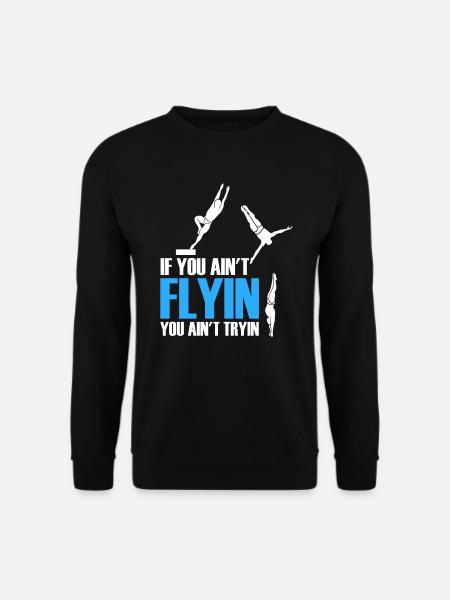 Diving Divers Lustig - Unisex Sweatshirt - black