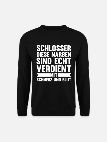 Schmied Metallbauer Schlosser - Unisex Pullover - Schwarz