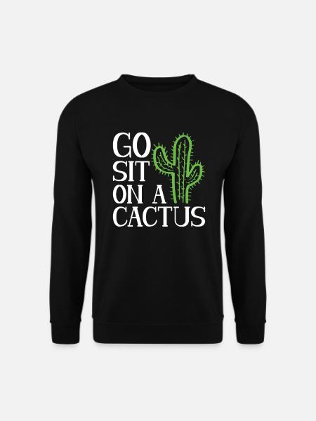 Cactus Garden - Unisex Sweatshirt - black