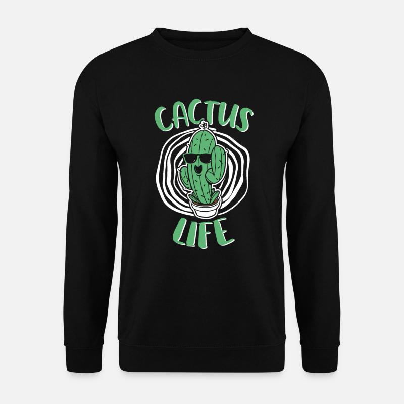 Cactus Garden - Unisex Sweatshirt - black