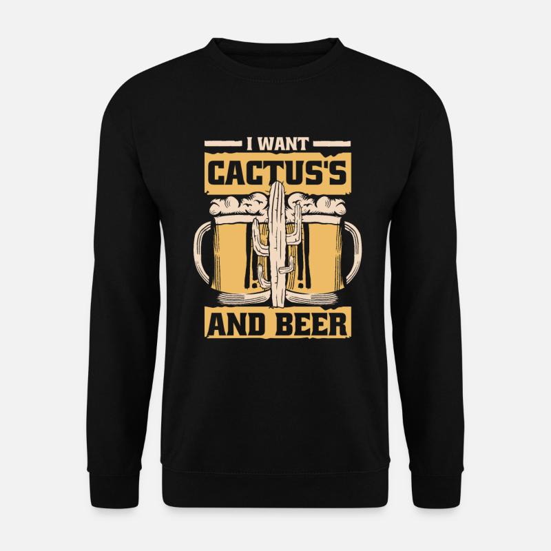 Cactus Garden - Unisex Sweatshirt - black