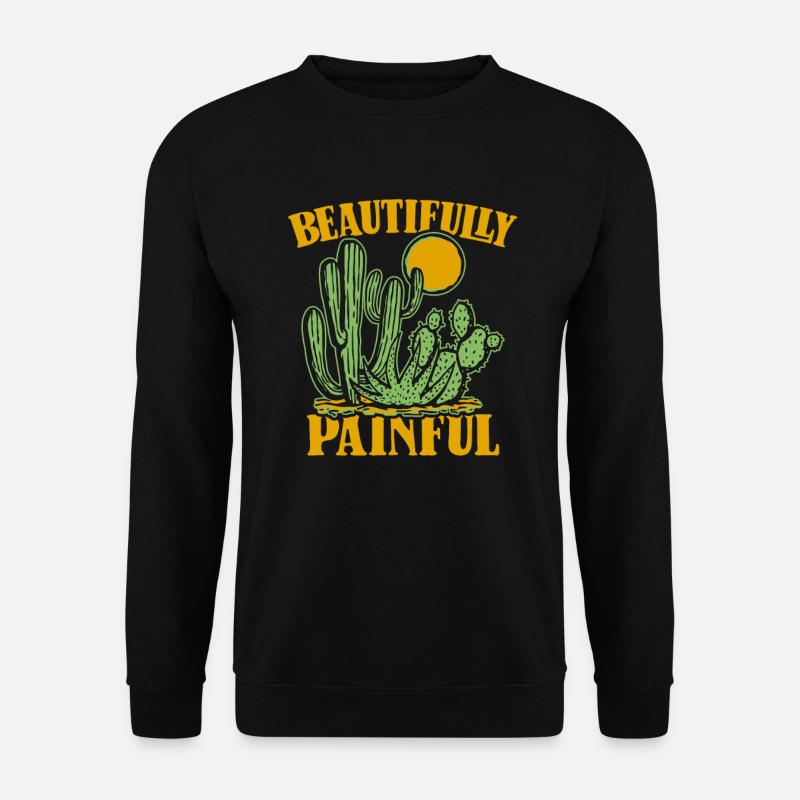 Kaktus Garten - Unisex Pullover - Schwarz