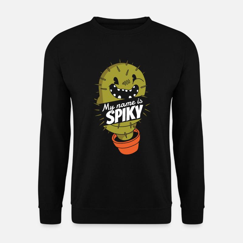 Jardin de cactus - Sweat-shirt Unisexe - noir