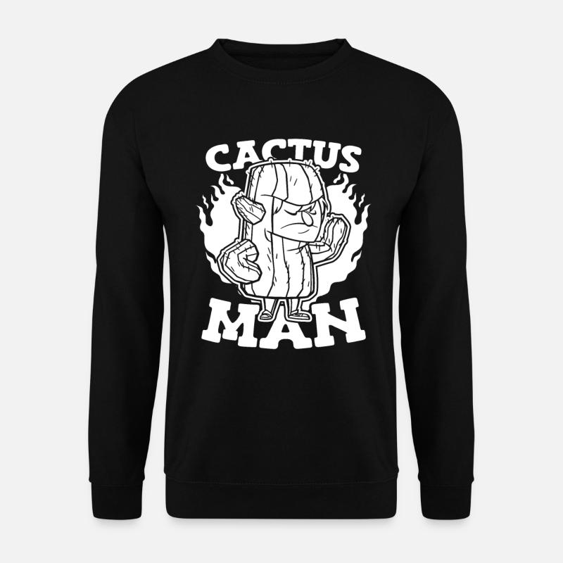 Kaktus Garten - Unisex Pullover - Schwarz