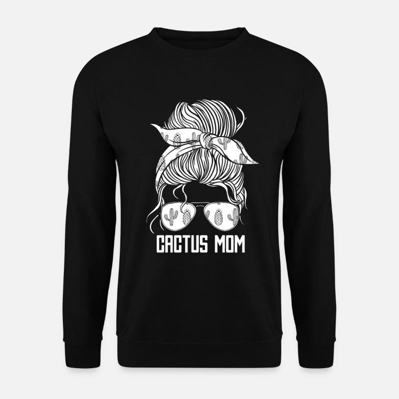 Jardin de cactus - Sweat-shirt Unisexe - noir